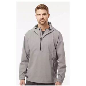 NWT‎ Dri Duck All Weather Rain Jacket Mens Large Gray Hooded Challenger Anorak